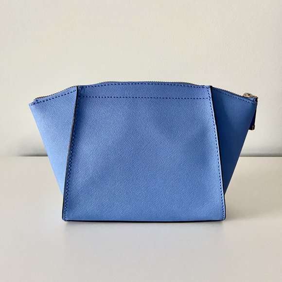 NWOT CALVIN KLEIN Periwinkle Blue Clutch Bag - Picture 5 of 7